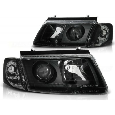 Přední světlomety, světla, lampy VW Passat B5, 3B, 1996-2000, černé black | Zboží Auto
