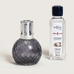 Maison Berger Paris Katalytická lampa Disco šedá + náplň Ambrový prach 250 ml – Sleviste.cz