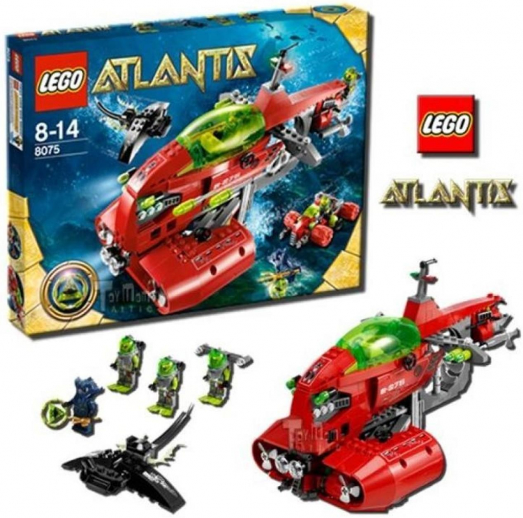 LEGO Atlantis 8075 Neptunova ponorka