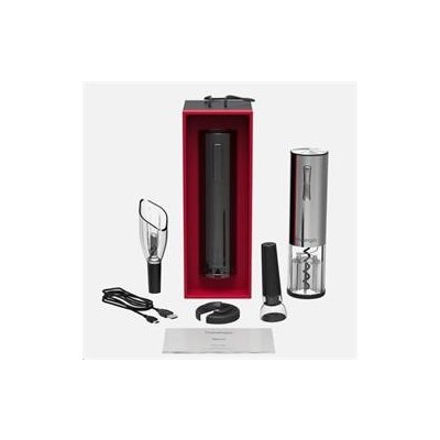 Elektrický otvírák na víno "NEMI", stříbrný, Prestigio – Hledejceny.cz