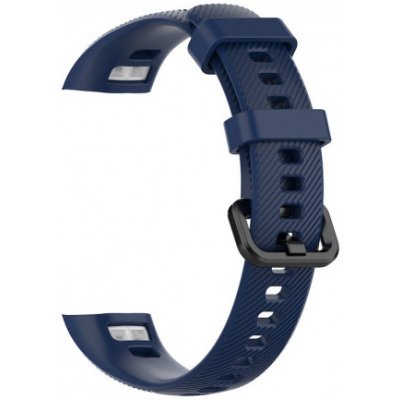 BStrap Silicone Line řemínek na Honor Band 4, dark blue SHO001C02 – Hledejceny.cz