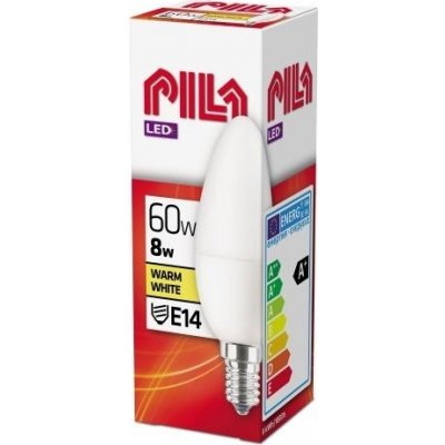 PILA LED žárovka svíčka B35 E14 60W 827 FR ND 806Lm 2700K matná – Hledejceny.cz