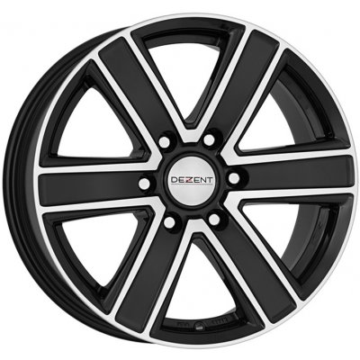 Dezent TJ 7x16 6x114,3 ET45 black polished – Hledejceny.cz