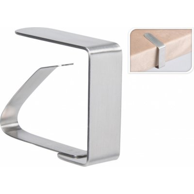 Excellent Houseware Spony na ubrus nerezová ocel 4 ks. – Zboží Dáma