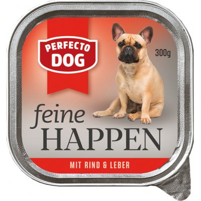 Perfecto Dog Fine Happen hovězí a játra 300 g