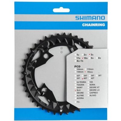 převodník Shimano SLX FC-M672 40T 3x10 – Zboží Mobilmania