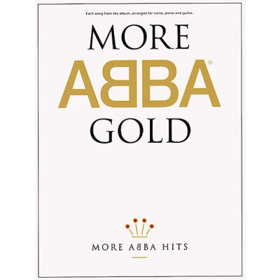 More Abba Gold noty akordy texty klavír kytara zpěv – Zboží Mobilmania