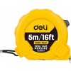 Deli Tools Ocelové měřicí pásmo 5m 19mm EDL9005Y yellow