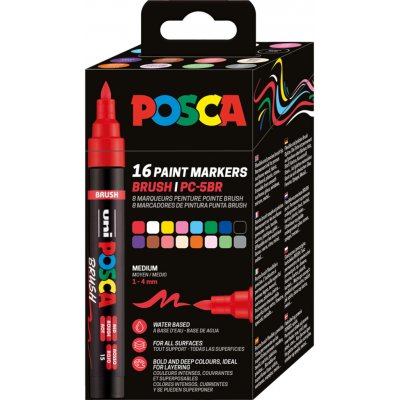 Uni Posca 5BR 16ks – Zboží Mobilmania