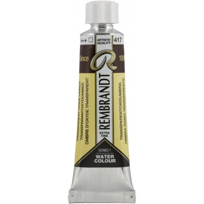 Rembrandt Akvarelová barva 10 ml 1 Transparent Oxide Umber – Hledejceny.cz