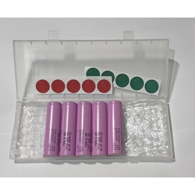 BATERIE ROŽNOV BLISTR SAMSUNG INR18650-35E + 10x iz.kr. 5ks – Zboží Živě