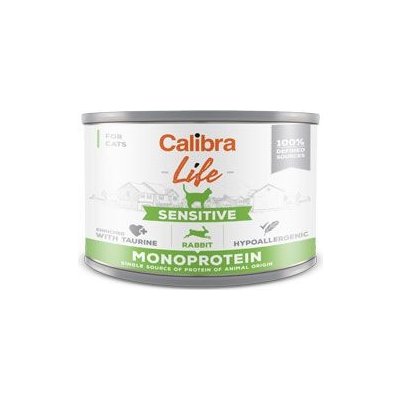 Calibra Life Sensitive Monoprotein Rabbit 6 x 0,2 kg
