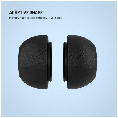 FIXED Plugs Pro 2 sady špuntů z paměťové pěny pro Apple Airpods Pro 3 XXS černá FIXPLF3-XXS – Zboží Živě