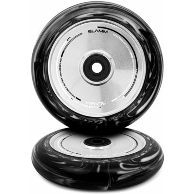 Slamm Swirl Hollow Core Wheels 110 mm Black/White 2 ks – Hledejceny.cz