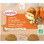 Babybio Mrkev s máslovou dýni kuřetem a rýži 2 x 200 g – Zboží Dáma