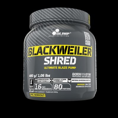 Olimp Blackweiler Shred 480 g – Sleviste.cz