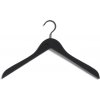 Šatní ramínko Hay Soft Coat Hanger Slim Black 4ks