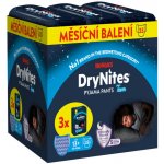 Huggies DryNites JUMBO box pro chlapce 13+ let 48-60kg 3x11ks – Hledejceny.cz