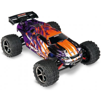 Traxxas E-Revo VXL RTR oranžová TRA71076-8-PRPL 1:16 – Zboží Dáma