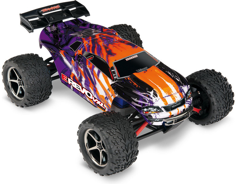 Traxxas E-Revo VXL RTR oranžová TRA71076-8-PRPL 1:16