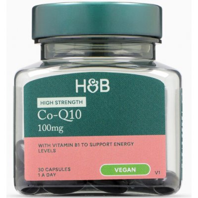 Holland & Barrett CoEnzyme Q-10 100mg 30 tobolek – Hledejceny.cz