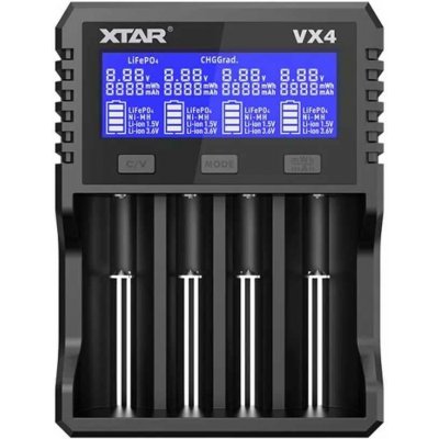 XTAR VX4 18650 / 32650 Li-ION / Ni-MH 4 kanály – Zboží Živě