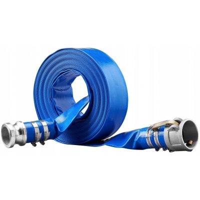 VEVOR PVC Zpětný Proplachovací Hadice Modrá 2" x 50 stop (15,2 m), 4,6 kg – Hledejceny.cz