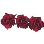 Knorr Prandell Papírové růžičky samolepicí - červené 12 ks – Sleviste.cz