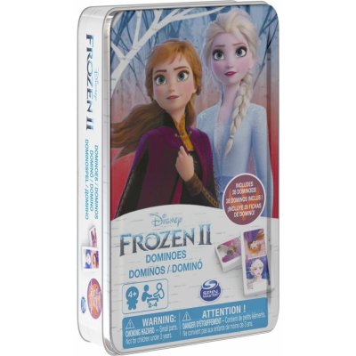 Spin Master Frozen 2 Domino v plechové krabičce