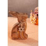 DŘEVĚNÝ ZAJÍC 18 cm – Hledejceny.cz