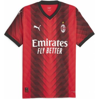 Puma AC Milan 23/24 dětský domácí fotbalový dres červený