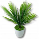 UMĚLÁ PALMA V KVĚTINÁČI, POKOJOVÁ ROSTLINA 54 cm – Hledejceny.cz