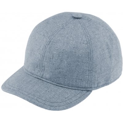 Fiebig Headwear since 1903 Luxusni hedvábná šedomodra s krátkým kšiltem Baseball Cap UV filtr 50 ochranný faktor 57 cm M – Zboží Mobilmania