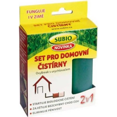 Subio Set pro Domovní ČOV 50g+80ml – Zboží Dáma