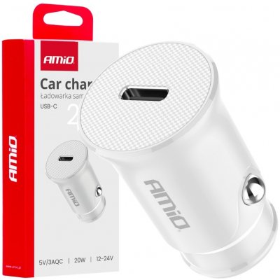 AMIO Nabíječka do auta USB-C 20W 12/24V – Zboží Živě