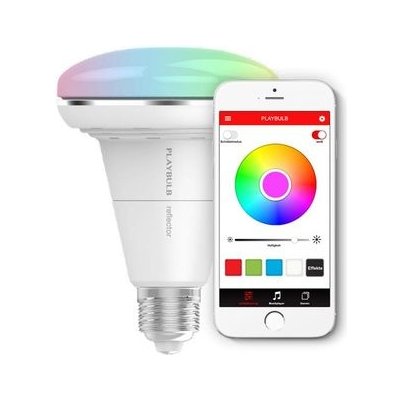 MiPow Playbulb Smart Reflector chytrá LED žárovka barevná Bluetooth RGB 15 W E27 BTL202 – Hledejceny.cz