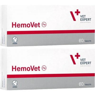 VetExpert HemoVet přípravek se železem pro psy 60 tbl – Sleviste.cz