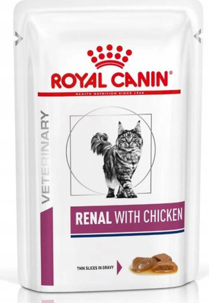 Royal Canin Veterinary Diet Cat Renal with Chicken Feline 48 x 85 g