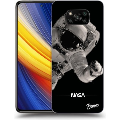 Pouzdro Picasee silikonové Xiaomi Poco X3 Pro - Astronaut Big čiré