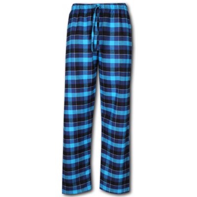 Luiz 1600 pánské pyžamové flanelové kalhoty modré od 649 Kč - Heureka.cz