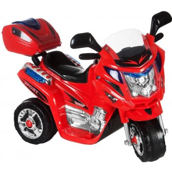 Kids World elektrická motorka Rallye 11803A červená
