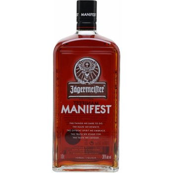 Jägermeister Manifest 38% 1 l (holá láhev)