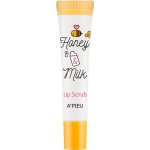 APIEU HONEY & MILK LIP SCRUB Peeling na rty s medem a mlékem 8 g – Zboží Dáma
