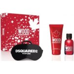 Dsquared2 Red Wood EDT 50 ml + sprchový gel 100 ml + maska na spaní dárková sada – Hledejceny.cz
