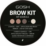 Gosh Brow Kit sada na obočí 001 3,32 g – Sleviste.cz