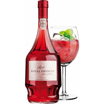 Royal Oporto Pink Rosé 19% 0,7 l (holá láhev) – Zboží Mobilmania