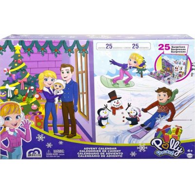 Mattel Adventní kalendář Polly Pocket GYW07 – Zbozi.Blesk.cz