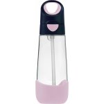 b.box Láhev s brčkem žlutá/šedá 600 ml – Zboží Mobilmania