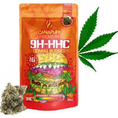 Canapuff 10-OH-HHC Donny Burger 0,2% THC 1 g – Zboží Mobilmania