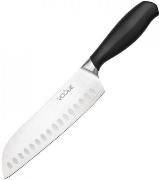 Vogue GD759 nůž s měkkým úchopem Santoku 18 cm